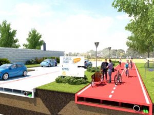 В Нидерландах начнут строить дороги из пластика