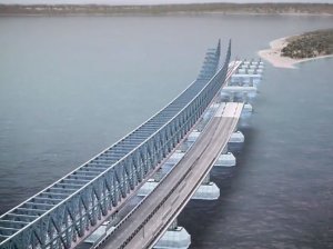 Строительство моста через Керченский пролив продолжится